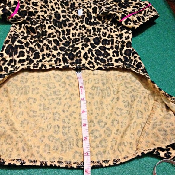 NWOT - Fabdog Leopard Print Pajamas for Dog Pet - Picture 10 of 10